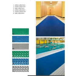 Vinylová mriežková rohož k bazénu 8 mm - rolka