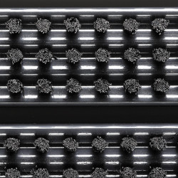 Plastová kefa na čistenie obuvi a podrážok - 38,5 x 59 x 2,2 cm