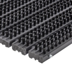 Plastová kefa na čistenie obuvi a podrážok - 38,5 x 59 x 2,2 cm