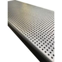 Gumový schodiskový nášlap Pins 75 x 25 cm