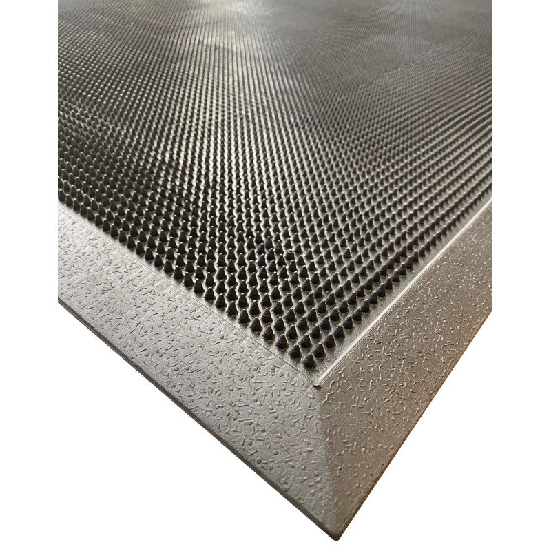 Gumová čistiaca rohož s kefami 90 x 150 cm