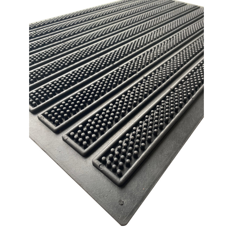 Gumová čistiaca rohož Compress - 40 x 60 cm