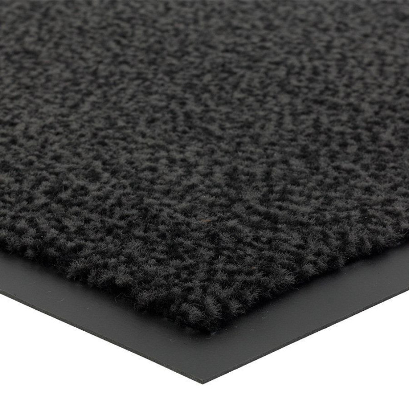 Vstupná antracitová čistiaca rohož Amber - 40 x 60 x 0,5 cm
