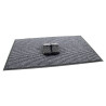 Vstupná sivá vnútorná čistiaca rohož Belton - 40 x 60 x 0,6 cm