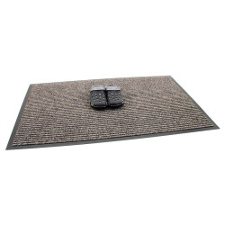 Vstupná hnedá vnútorná čistiaca rohož Belton - 40 x 60 x 0,6 cm