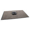 Vstupná hnedá vnútorná čistiaca rohož Belton - 60 x 80 x 0,6 cm