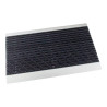 Antracit hliníková vonkajšia rohož - 40 x 60 x 2,2 cm