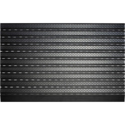 Hliníková čierna vonkajšia rohož 50 x 80 x 1,5 cm
