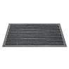 Textilná antracitová čistiaca rohož Stride - 45 x 75 x 1 cm