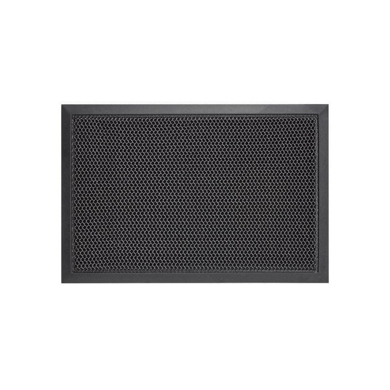 Vstupná antracitová čistiaca rohož Shell - 60 x 90 x 1 cm