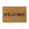 Kokosová vstupná a vnútorná čistiaca rohož Welcome - 40 x 60 x 1,5 cm