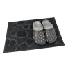 Gumová vstupná rohož s kefou Shoes - 60 x 40 x 0,8 cm