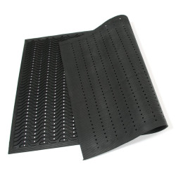 Rohož s vlnitým vzorom a drenážnymi otvormi - 150 x 90 x 1,2 cm