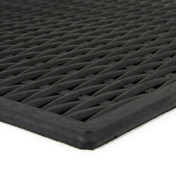 Gumová vstupná čistiaca rohož Lattice - 75 x 45 x 1 cm