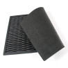 Gumová vstupná čistiaca rohož Lattice - 75 x 45 x 1 cm