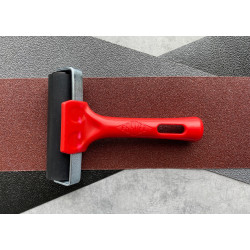 Pritlačný gumový valček na lepenie pások a profilov, šírka 10 cm