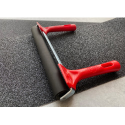 Pritlačný gumový valček na lepenie pások a profilov, šírka 25 cm