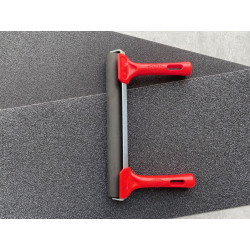 Pritlačný gumový valček na lepenie pások a profilov, šírka 25 cm