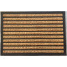 Kokosová čistiaca vstupná rohož Streifen - 60 x 40 x 0,6 cm