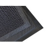 Vstupná antracitová čistiaca rohož Shell - 60 x 90 x 1 cm