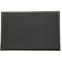 Vstupná antracitová čistiaca rohož Shell - 45 x 75 x 1 cm