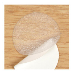 Transparentná protišmyková samolepka do mokra Ø 50 mm - kruh