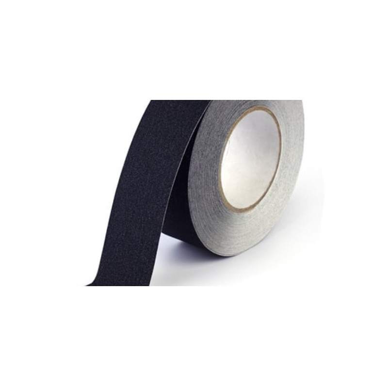 PROTIŠMYKOVÁ PÁSKA 50 MM X 18,3 M - EXTRA JEMNÁ, ČIERNA