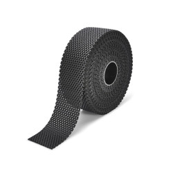 Protišmyková textílie extra silná, 864 mm, čierna - metráž