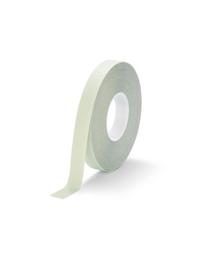 Hladká protišmyková fotoluminiscenčná páska PREMIUM 25 mm x 18,3 m