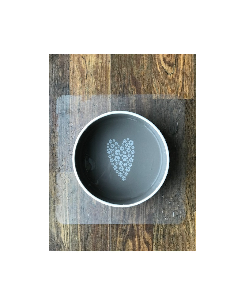 Ochranný kryt pod misku zvierat 30 x 30 cm
