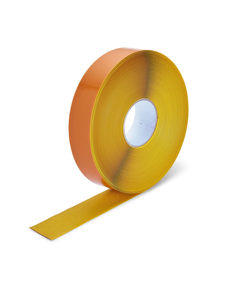 Extra odolná značkovacia páska s nájazdovou hranou 50 mm x 30 m, žltá