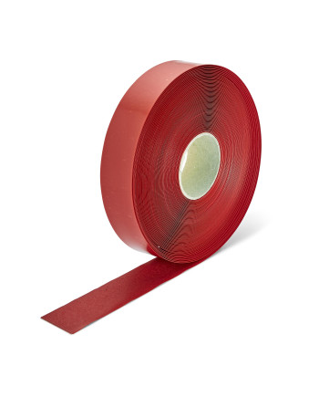 Extra odolná značkovacia páska s nájazdovou hranou 50 mm x 30 m, červená