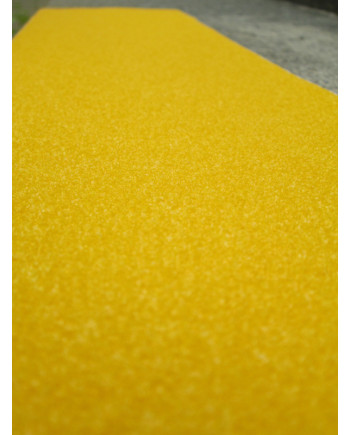 Žltá obdĺžniková páska 150 x 610 mm - hrubozrnná