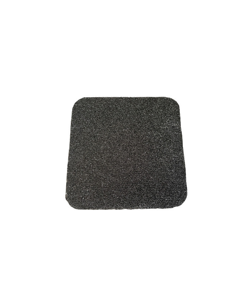 Protiskluzové čtverce 140 mm x 140 mm - černé, hrubozrnné