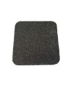 Protiskluzové čtverce 140 mm x 140 mm - černé, hrubozrnné