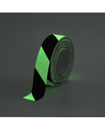 ŠRAFOVANÁ FOTOLUMINISCENČNÁ PROTIŠMYKOVÁ PÁSKA 50 MM X 18,3 M