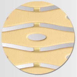 Protiskluzová bazénová plastová rohož 0,6 x 12 m - role