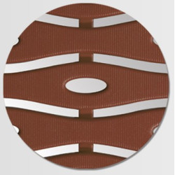 Protiskluzová bazénová plastová rohož 0,6 x 12 m - role