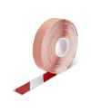 Extra odolná značkovacia páska s nájazdovou hranou 50 mm x 30 m, červenobiela