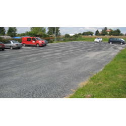 Zatrávňovacia plastová dlažba