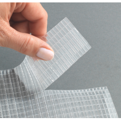 Transparentná protišmyková fólia, perforovaná 150 x 50 cm, WENKO