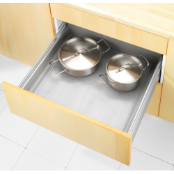 Transparentná protišmyková fólia, perforovaná 150 x 50 cm, WENKO