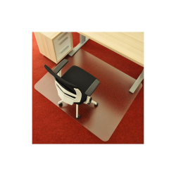 Ochranná podložka pod kolieskové stoličky na koberce 122 x 92 cm