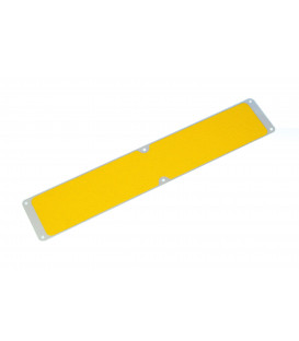 Hliníková protišmyková doska 115 mm x 635 mm, žltá, hrubozrnná