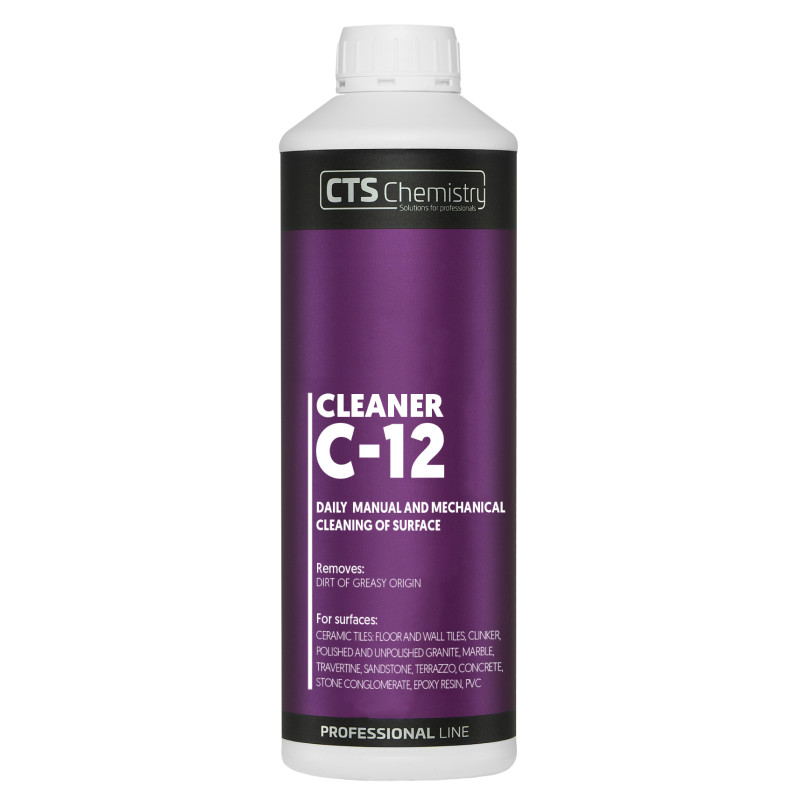 Čistiaci prostriedok C-12 na ručné a mechanické čistenie - 1 L