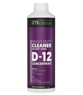 Čistiaci prostriedok D-12 na veľmi ťažké organické nečistoty - 1 L