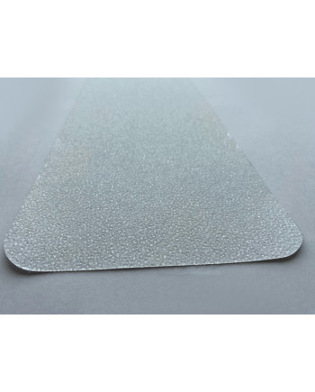 Odolná hrubá obdĺžniková páska 150 mm x 610 mm - transparentná
