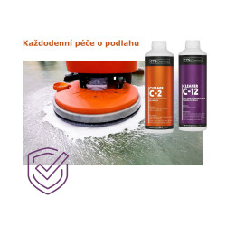 Čistiaci prostriedok C-12 na ručné a mechanické čistenie - 1 L