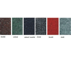 Čistiaca rohož PROFI so zaoblenou hranou 80 x 100 cm