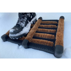 Kokosová kefa na čistenie obuvi RUBCO